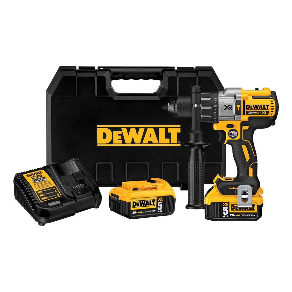 Furadeira Parafusadeira De Impacto Dewalt Dcd996 1/2" (13mm) 20v Brushless Com Bateria e Carrregador