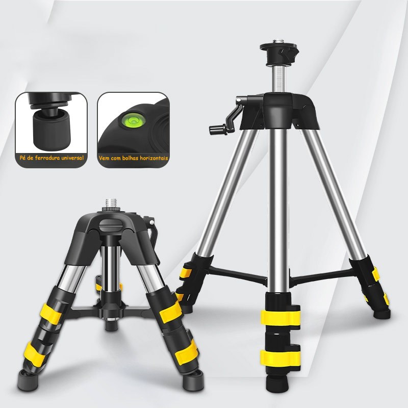 Suporte Tripe Para Nível Laser Arita/Thaf,Tripé Universal - BOMVINK em Oferta na Shopee