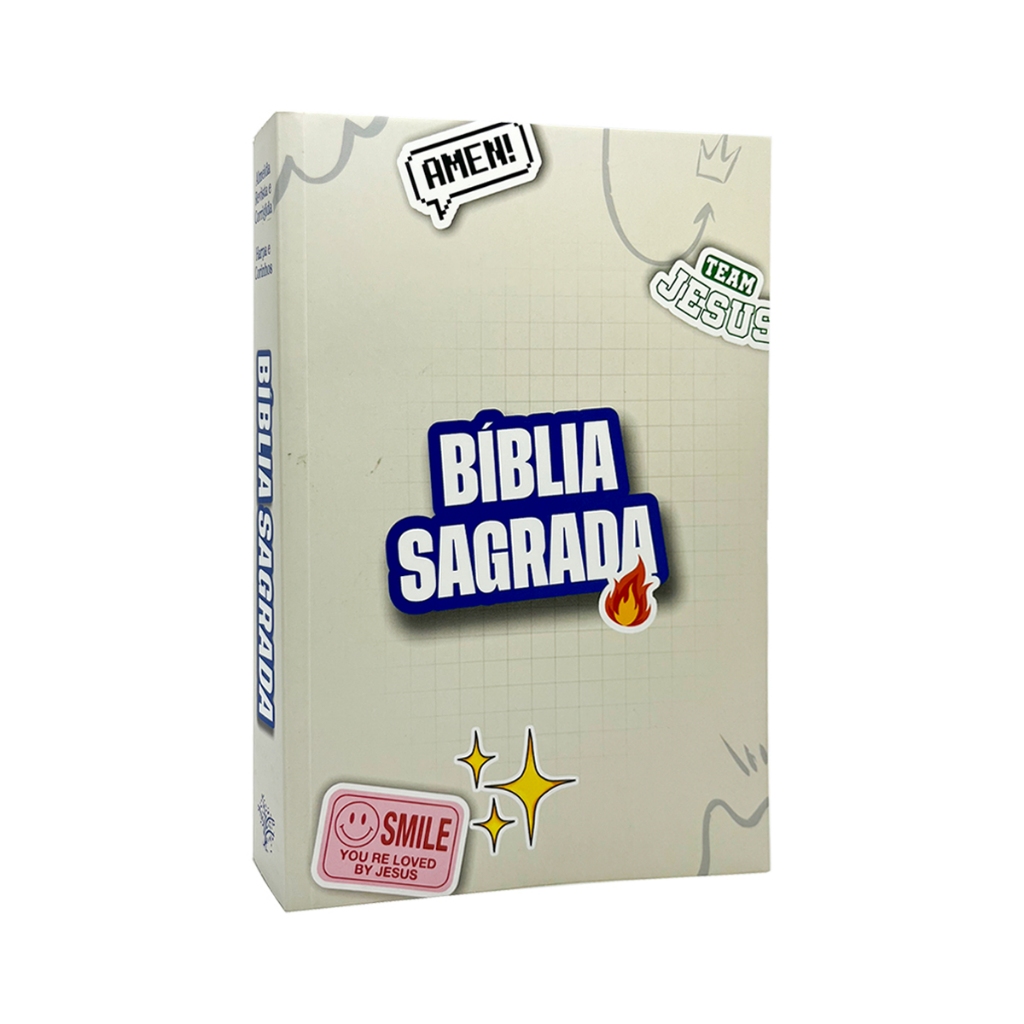 Bíblia Sagrada - ARC - Letra Gigante - Harpa e Corinhos - Teen - Livro Físico