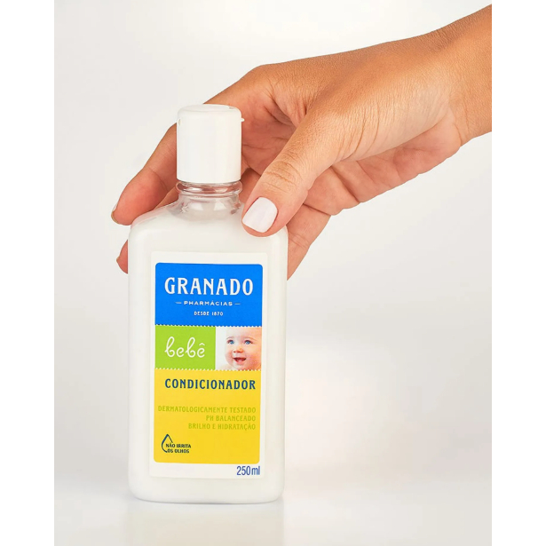 Detalhes do Condicionador Granado Bebê Tradicional 250ml