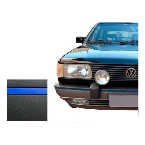 Friso Parachoque Gol Quadrado Gti Gts 89 90 91 92 Á 94 Azul