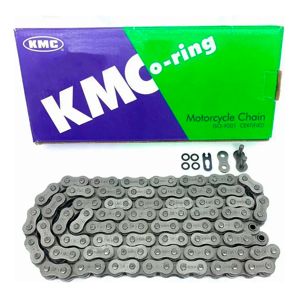 Corrente Transmissão KMC Com Retentor 520x114 Intruder 250 Virago 250 DRZ 400 Street em Oferta na Shopee
