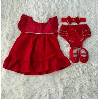 kit vestido pérola 4 peças em Oferta na Shopee