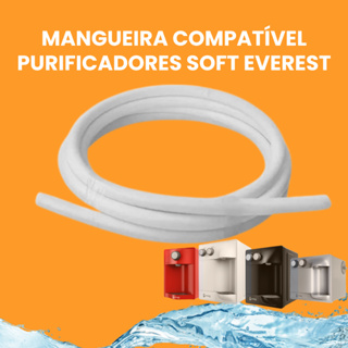 Mangueira Purificador Soft Everest Atóxica 3/8" 9,53mm Branca em Oferta na Shopee