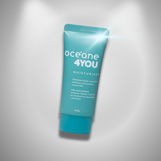 OCEANE - Hidratante Facial com Niacinamida e Ácido Salicílico - Moisturizer 4you 50g em Oferta na Shopee