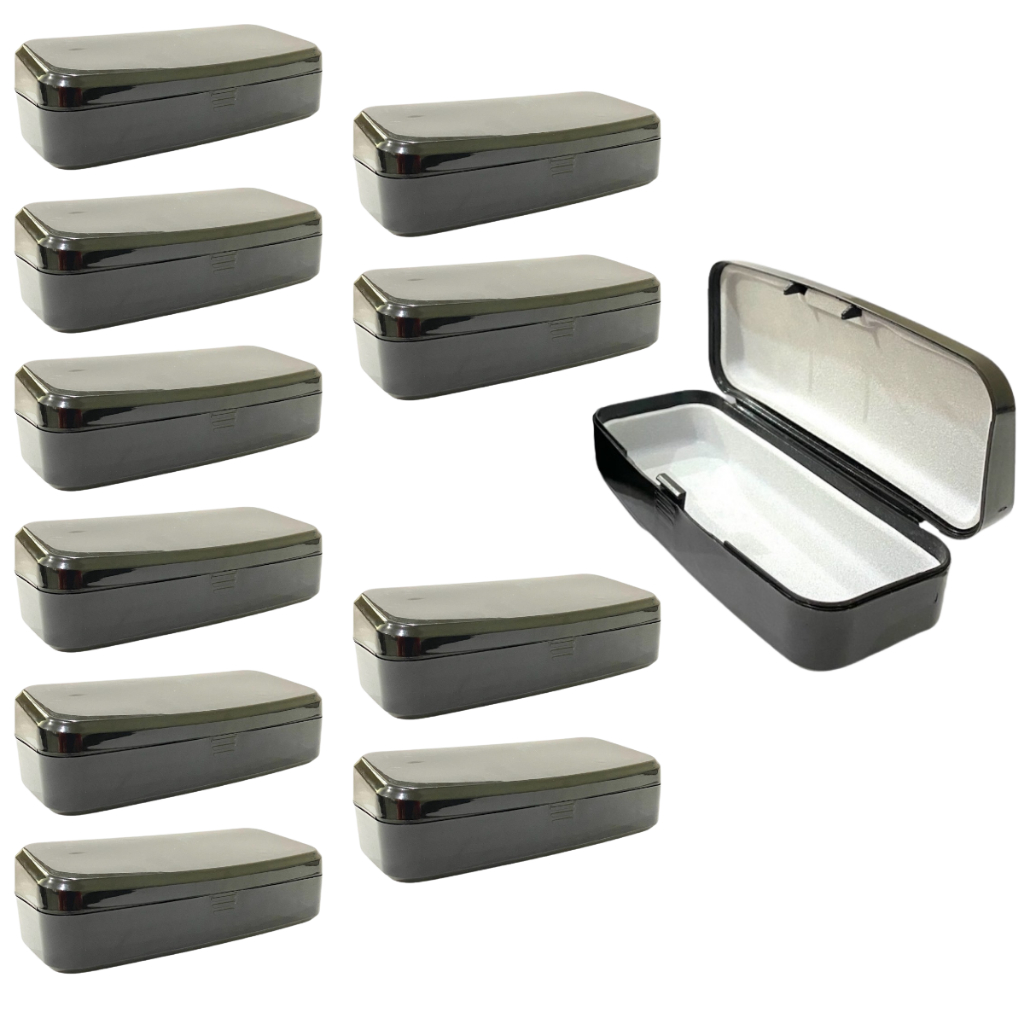 Kit 10 Estojos (Case/Caixa/Capa) Para Óculos Solar/Armação Porta Óculos/Relógio/bijuteria A01