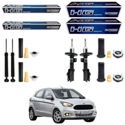 KIT 4 AMORTECEDOR FORD KA 2014 A 2020 NAKATA + KIT