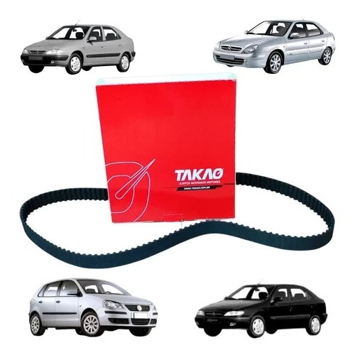 Correia Dentada Citroen Xsara 1.8 16v Ano 98/01 Gas 136 Dent em Oferta na Shopee