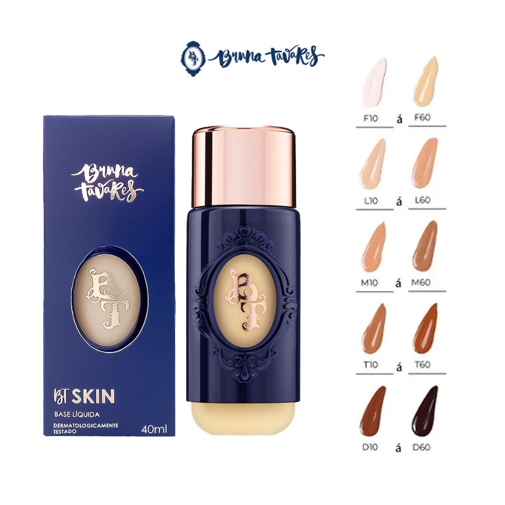 Base Líquida Bruna Tavares Bt Skin em Oferta na Shopee