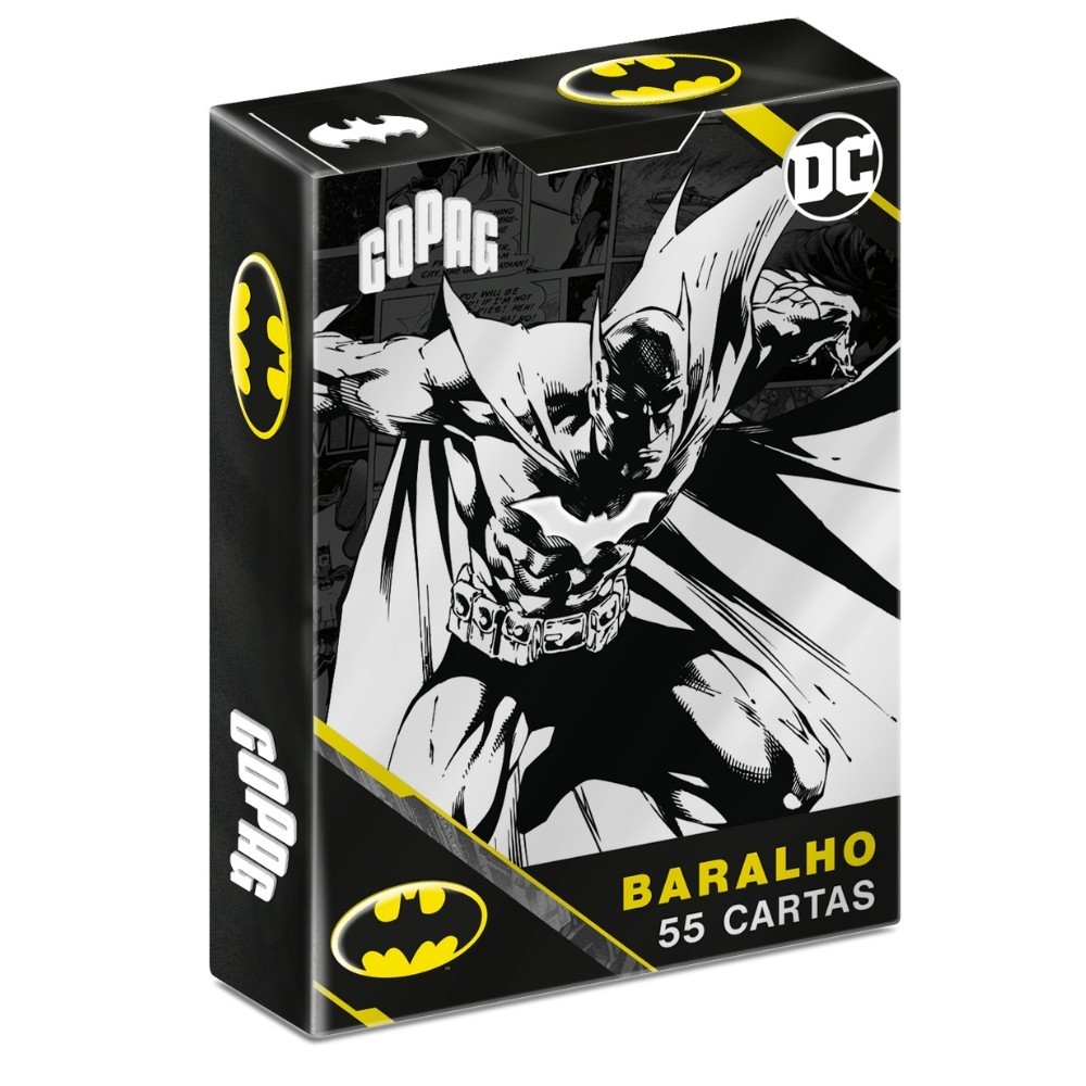 Baralho Batman Especial 85 Anos 55 Cartas Poker Size - Copag