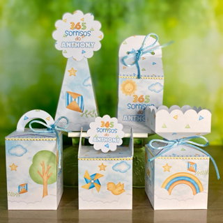 Kit Caixinhas Personalizadas 365 Sorrisos Menin8 PEGUE E MONTE Lembrancinha Para Festa Kit Festa Personaliz em Oferta na Shopee