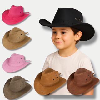 Chapéu Criança Infantil Country Cowboy Rodeio Festa Junina Peão chapeu infantil em Oferta na Shopee