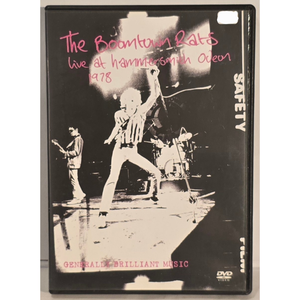 DVD The Boomtown Rats – Live at Hammersmith Odeon 1978 (ORIGINAL - USADO - PERFEITO ESTADO)