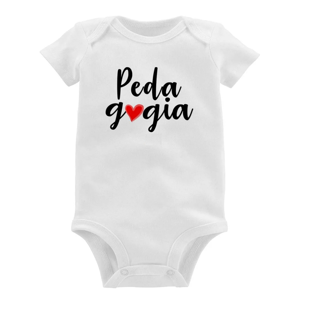 Body Bebê Pedagogia Por Amor Roupa