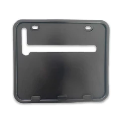 Suporte Porta Placa Para Moto Preto Padrão Novo Gvs