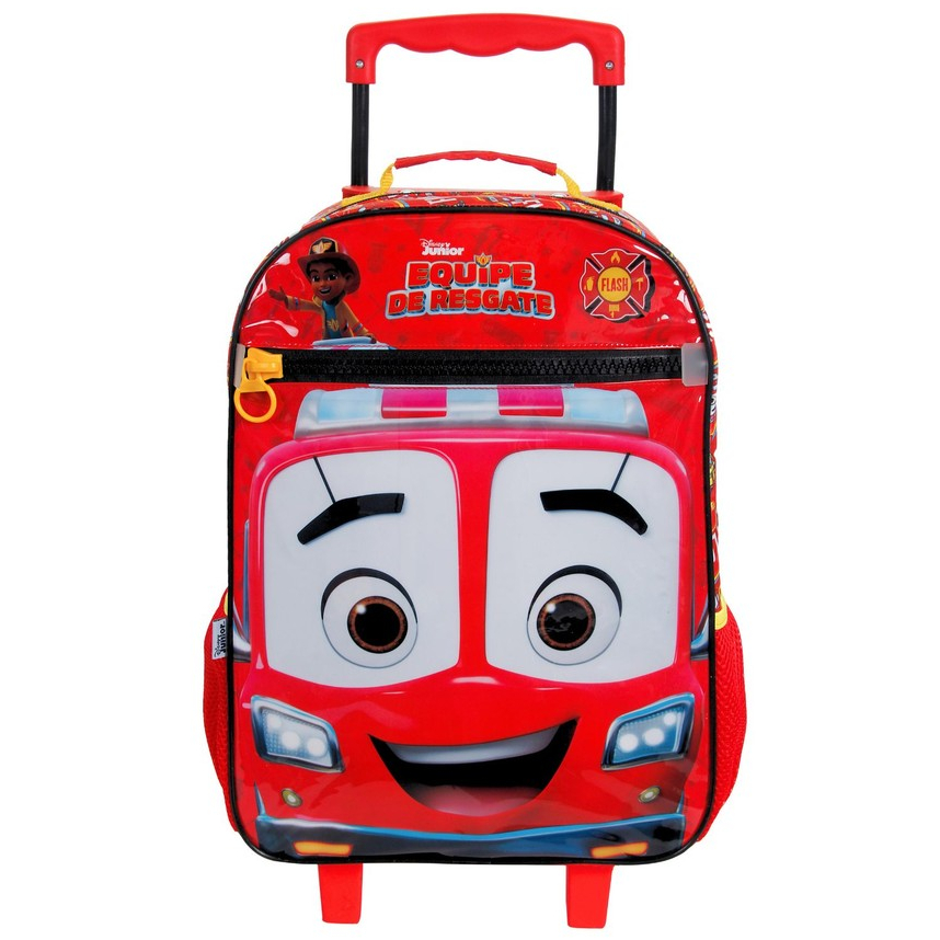 Mochila Escolar de Rodas Equipe Resgate Oficial