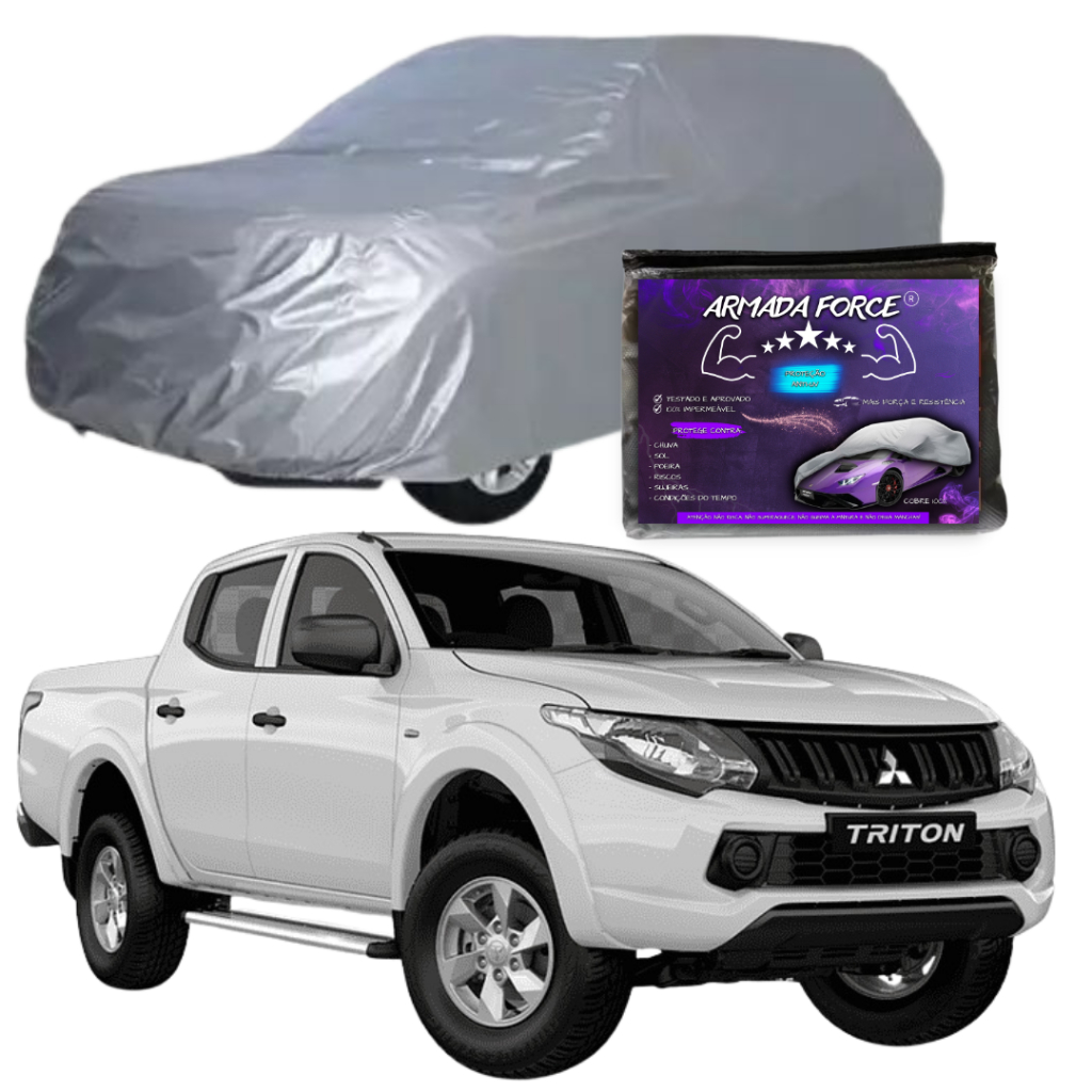 Capa Cobrir Carro L200 TRITON ARMADA FORCE Impermeável 100% Sem Forro Protege Sol Chuva Anti-UV em Oferta na Shopee