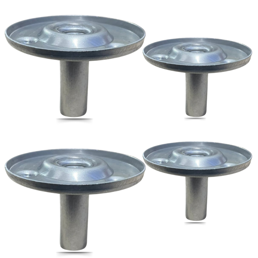 Kit 4 Sorvetes Atlas Mônaco 4 Bocas – Espalhador de Chamas 2 grandes e 2 pequenos em Oferta na Shopee