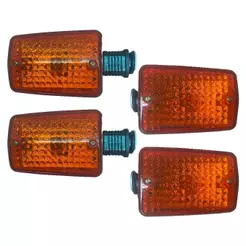 Pisca Seta Moto Gvs Today Titan Lente Laranja Sem Lâmpada