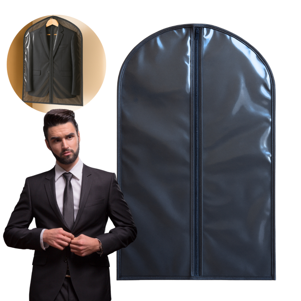 Kit 2 Capa Porta Terno P/ Uniformes Fardas Gandóla E Camisa