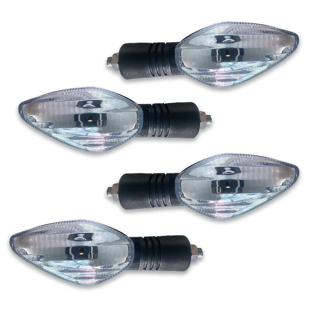 Pisca Seta Moto Gvs Nova Bros Lente Cristal 4 Unidades em Oferta na Shopee