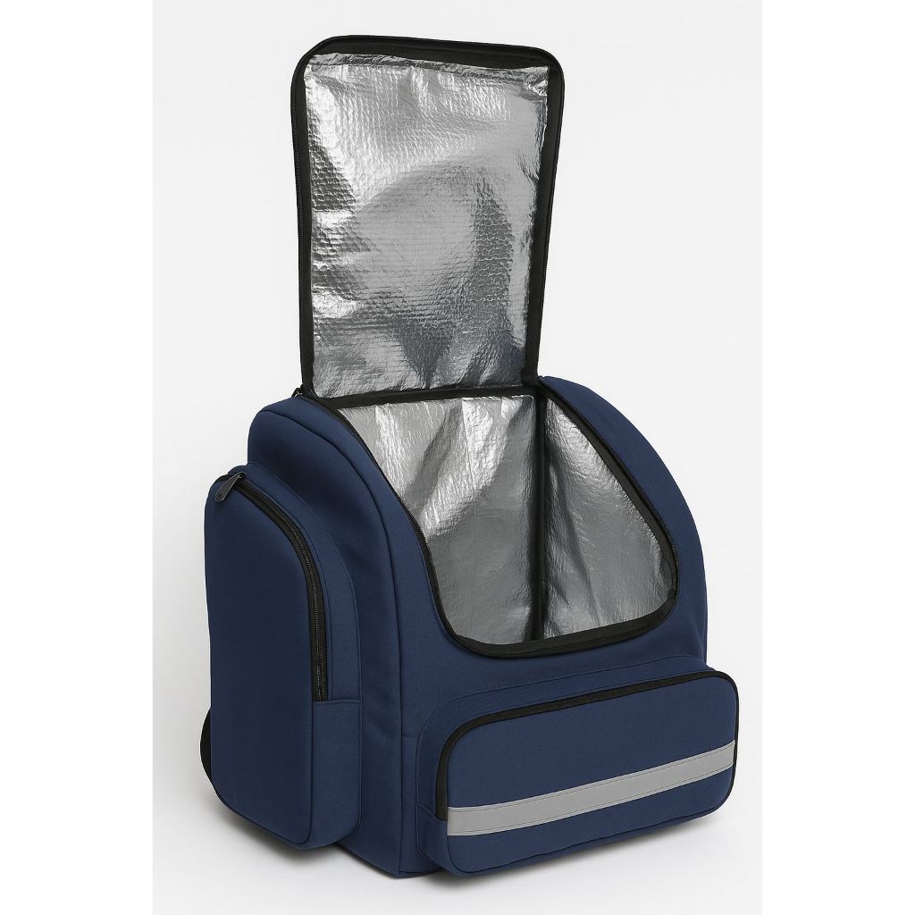 BAG99 AZUL JEANS Térmicas De Motoboy  DELIVERY ENTREGAS De 45 Litros Entregas