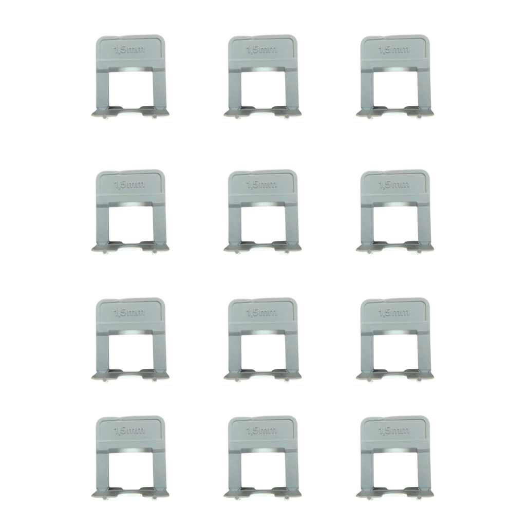 50 PEÇAS Nivelador de Porcelanato LARGO - SS Lares TIPO CORTAG em Oferta na Shopee