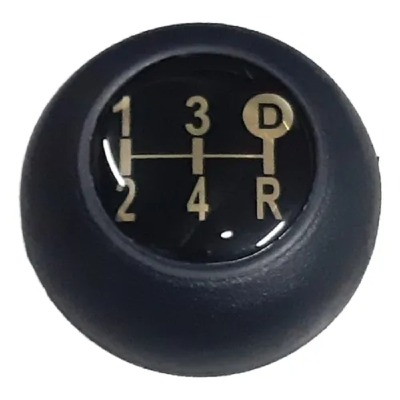 Bola Manopla Alavanca Câmbio Preta Com Acrílico Chevrolet D20 Manual Turbo 1993 1994 1995 1996