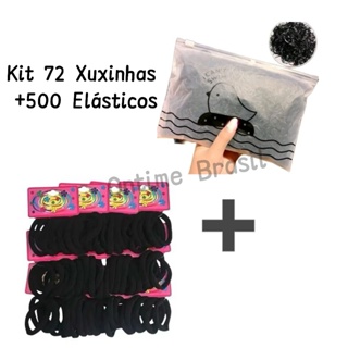 Kit 72 Xuxinhas+500 Elásticos De Cabelo Multicolorido em Oferta na Shopee