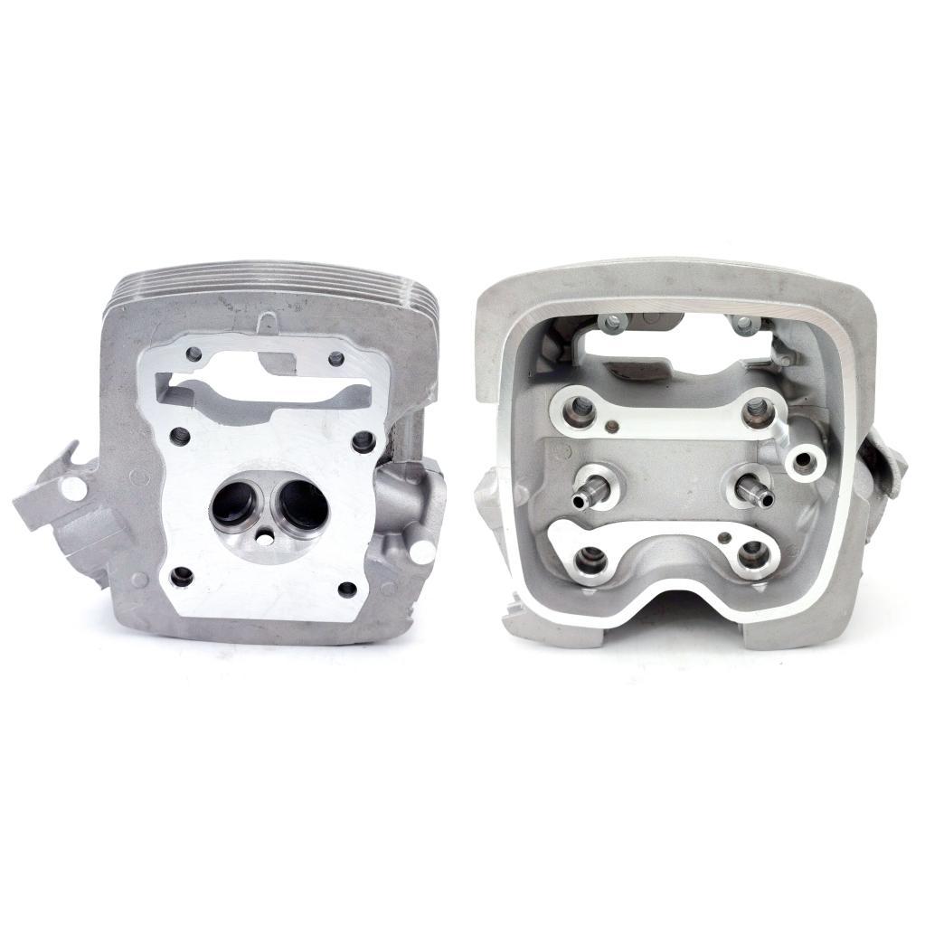 CABECOTE MOTOR FAN 125 2009-2015 C/GUIAS VALVULA e Com furo de CATALIZADOR EMBUS