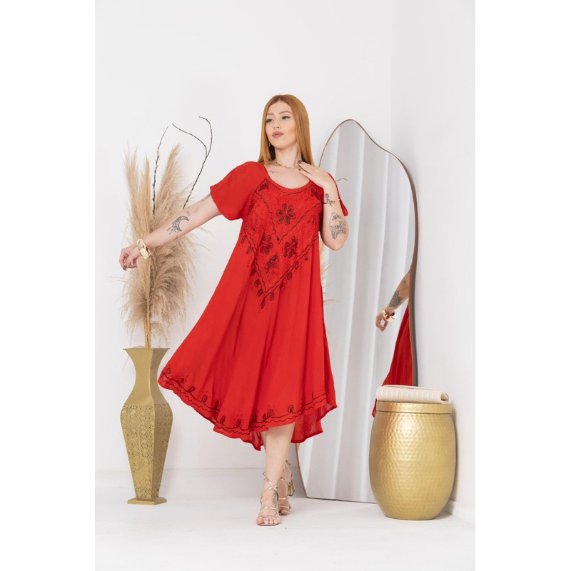 vestido trapézio code em Oferta na Shopee