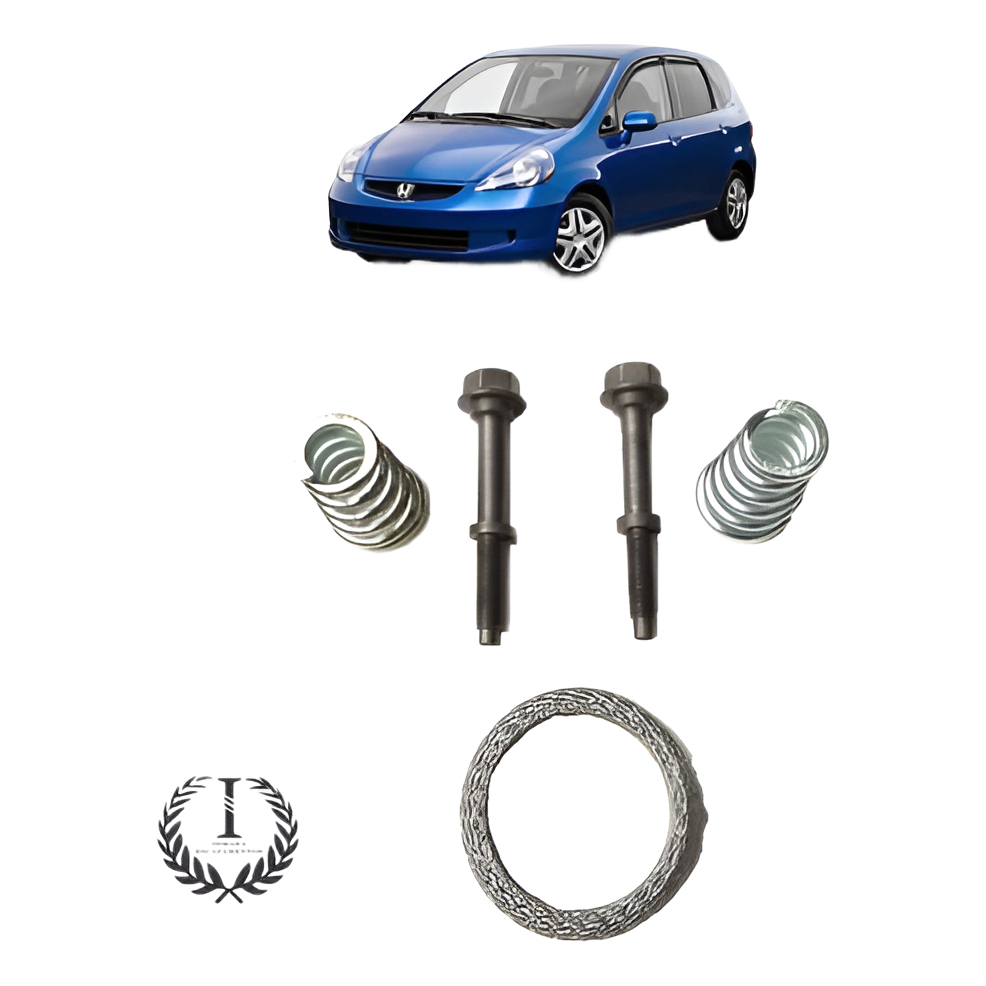 Kit Anel Vedação Dianteiro Escapamento Honda Fit 2004...2008