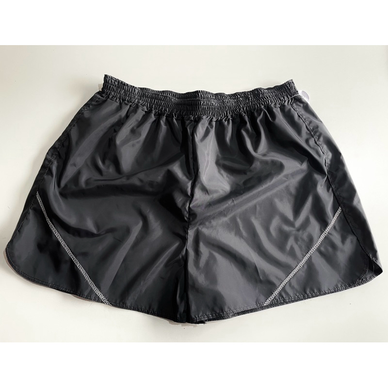 Short Tectel Feminino Preto Decorado com Elástico no Cós Confortável Treino Academia Corrida