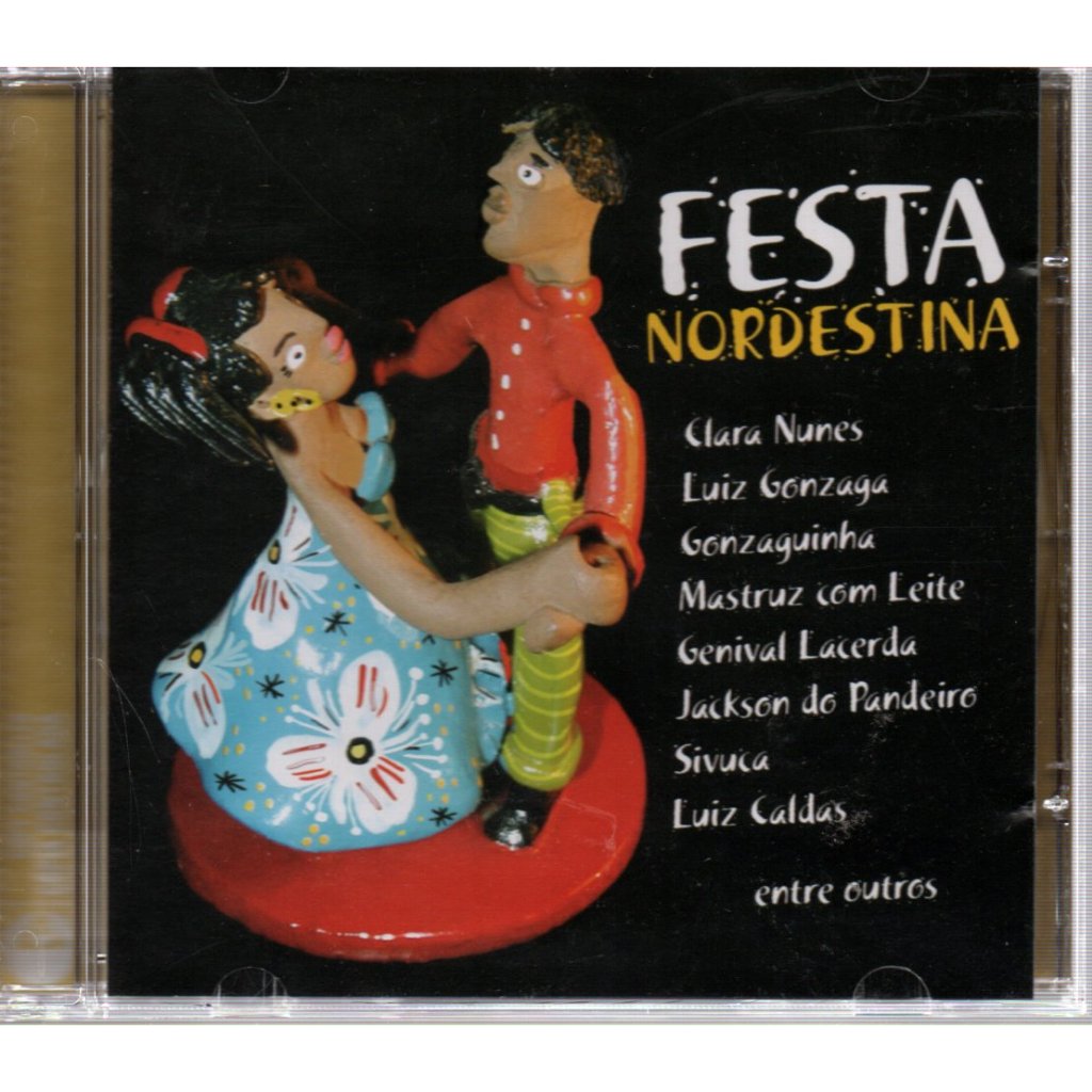 CD FESTA NORDESTINA ( EMI ) CLARA NUNES / LUIZ GONZAGA / GONZAGUINHA / LUIZ CALDAS