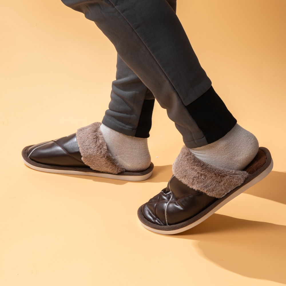 Pantufa Adulto Solado Antiderrapante Chinelo Uso Doméstico