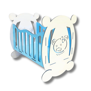 Berço De Bebe Reborn Caminha Para Bonecas Bercinho em Oferta na Shopee