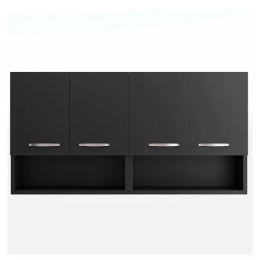 Armários Suspenso Multiuso com Nicho-Organização - Ideal Para Ambientes Externos em Oferta na Shopee