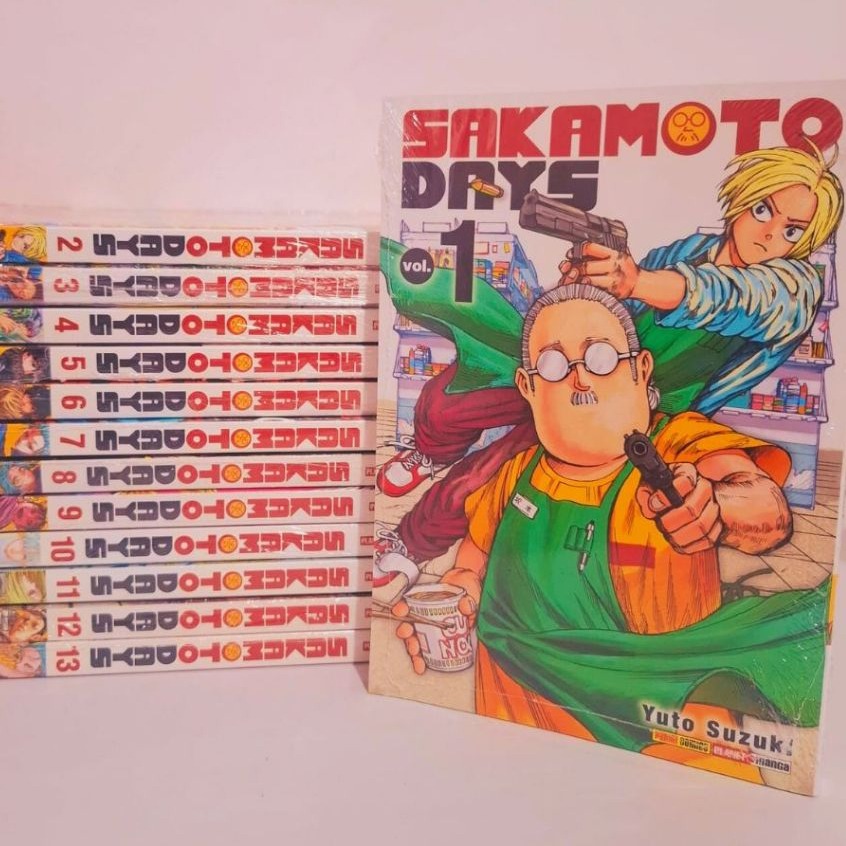 Mangá - Sakamoto Days vol.01 ao vol.20 (Novo/Lacrado) venda avulsa