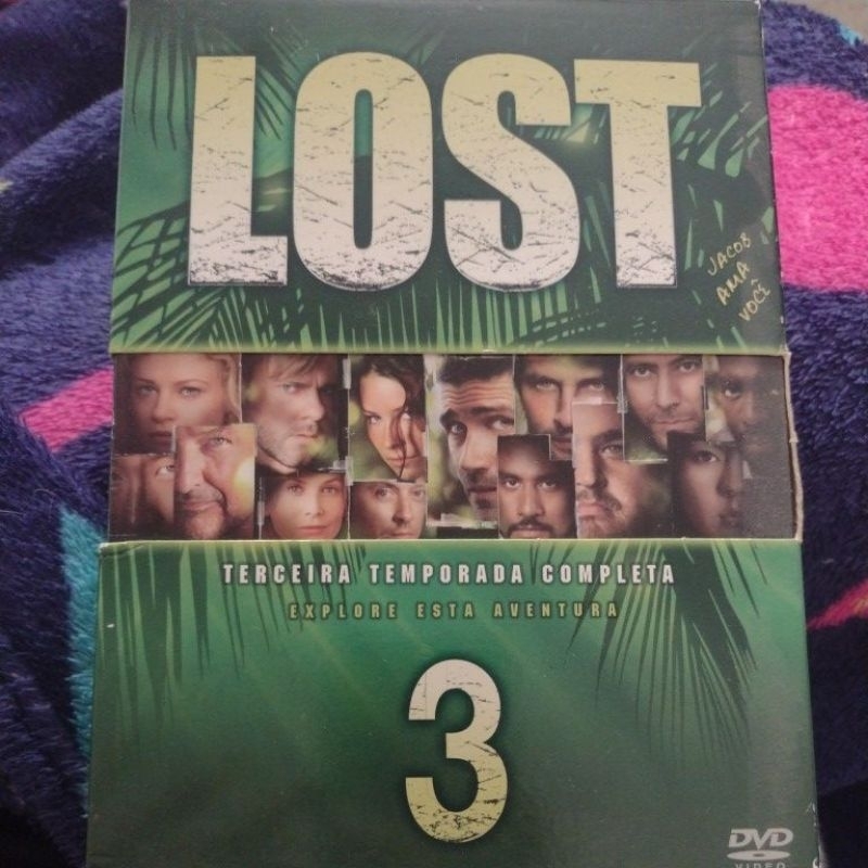 dvd Lost terceira temporada completa 969