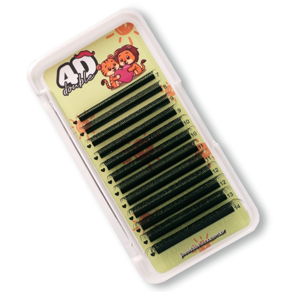 Cílios João da Beleza W 4D Double -W 8D- Mix em Oferta na Shopee