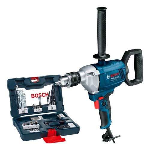 Kit Furadeira Sem Impacto Bosch GBM 1600 RE 110v + Jogo Brocas e Bits V-Line 41 Pcs em Oferta na Shopee