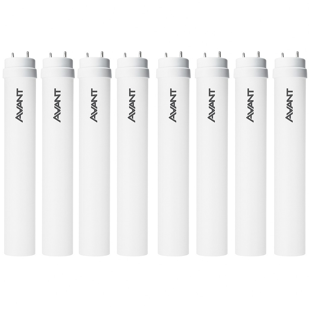 Kit 10 Lâmpada Led Tubular 120cm Branco Neutro T8 16w Avant