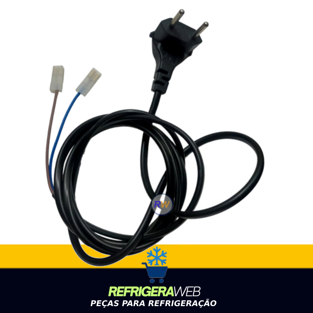 Cabo Força Máquina de Lavar Roupas, Refrigerador, Tanquinho Moderno 1,50m Fio 2x1,50