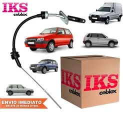 Cabo De Embreagem Fiat Uno Mille 1.0 2001 a 2013 Fiorino 1.3 8v Fire Novo IKS com Nfe