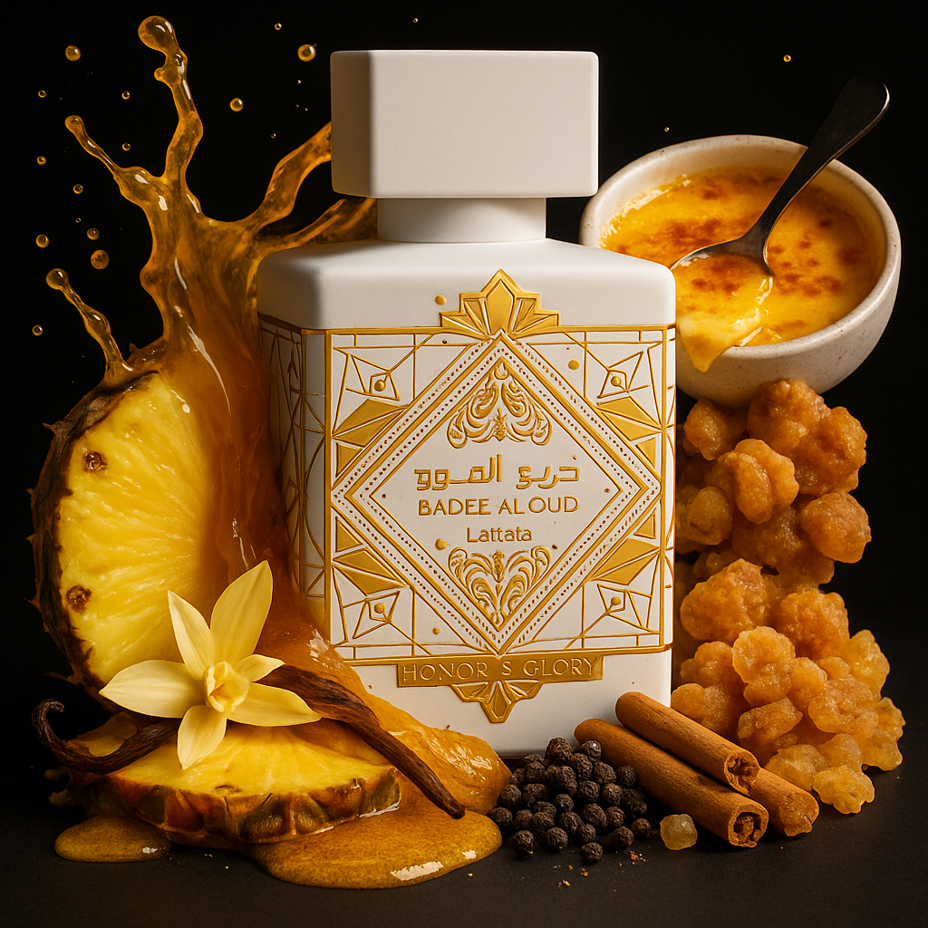 Perfume Árabe Bade’e Al Oud Ouf For Honor & Glory Lattafa 100ml