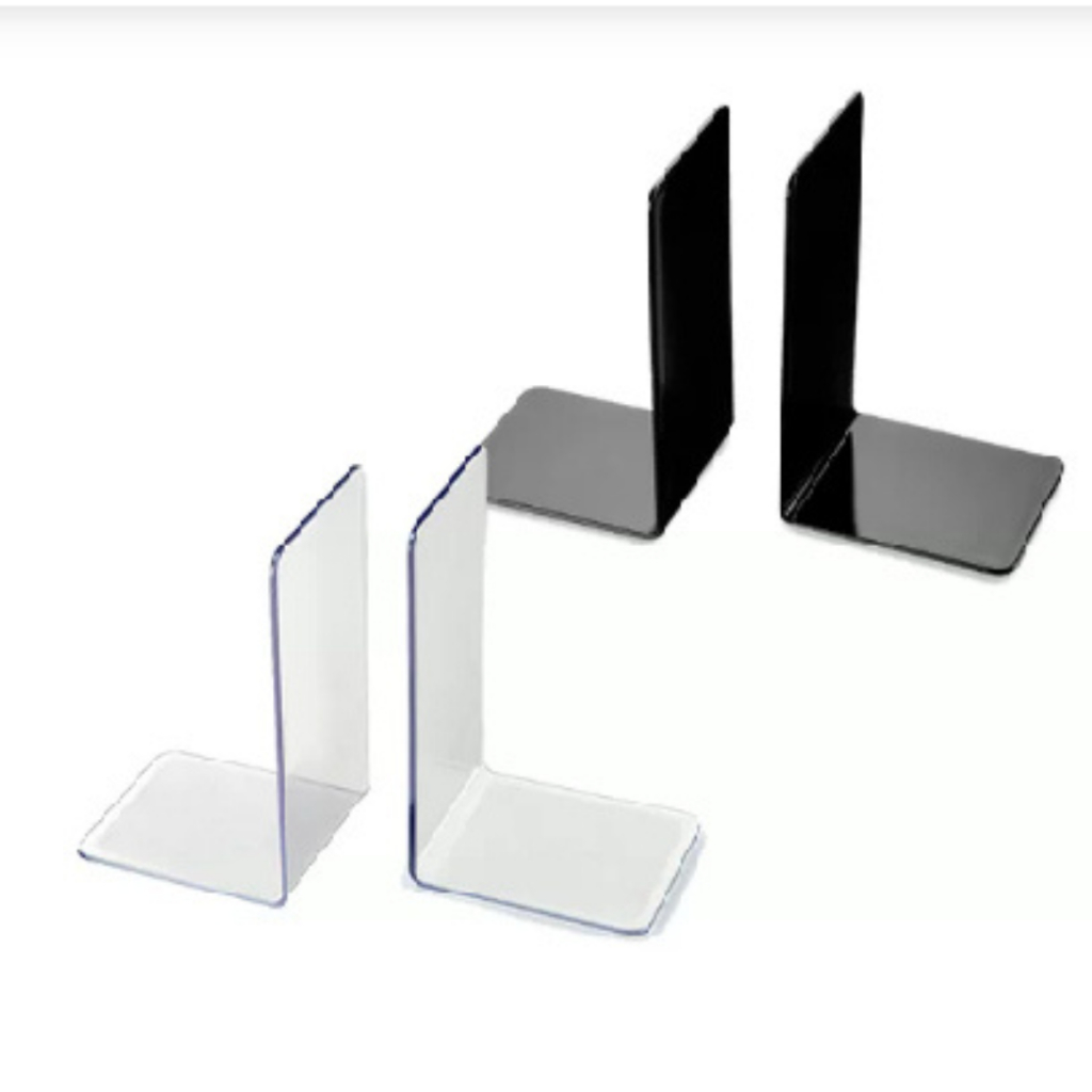 Aparador Suporte Livros Acrílico 3mm Organizador Estante Escritório Minimalista Decorativo