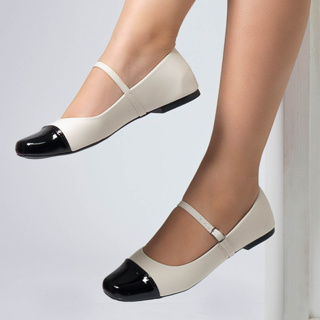 Sapatilha Feminina Boneca Bico Quadrado Mary Jane Confortável Casual em Oferta na Shopee