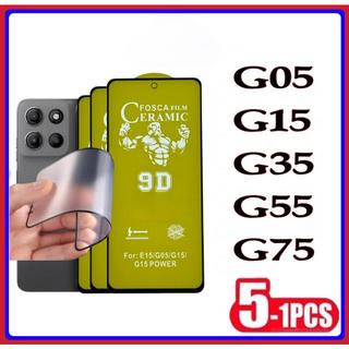 Película Fosca Cerâmica Flexível 9D Hidrogel MOTO G05 G15 G35 G55 G75