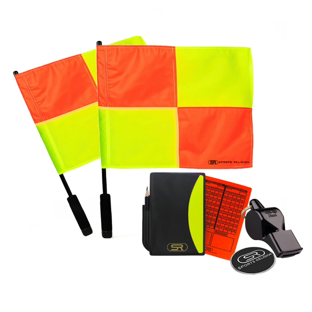 Kit Apito Fox 40 Pearl + Cartão + Bandeira Arbitro + Moeda..