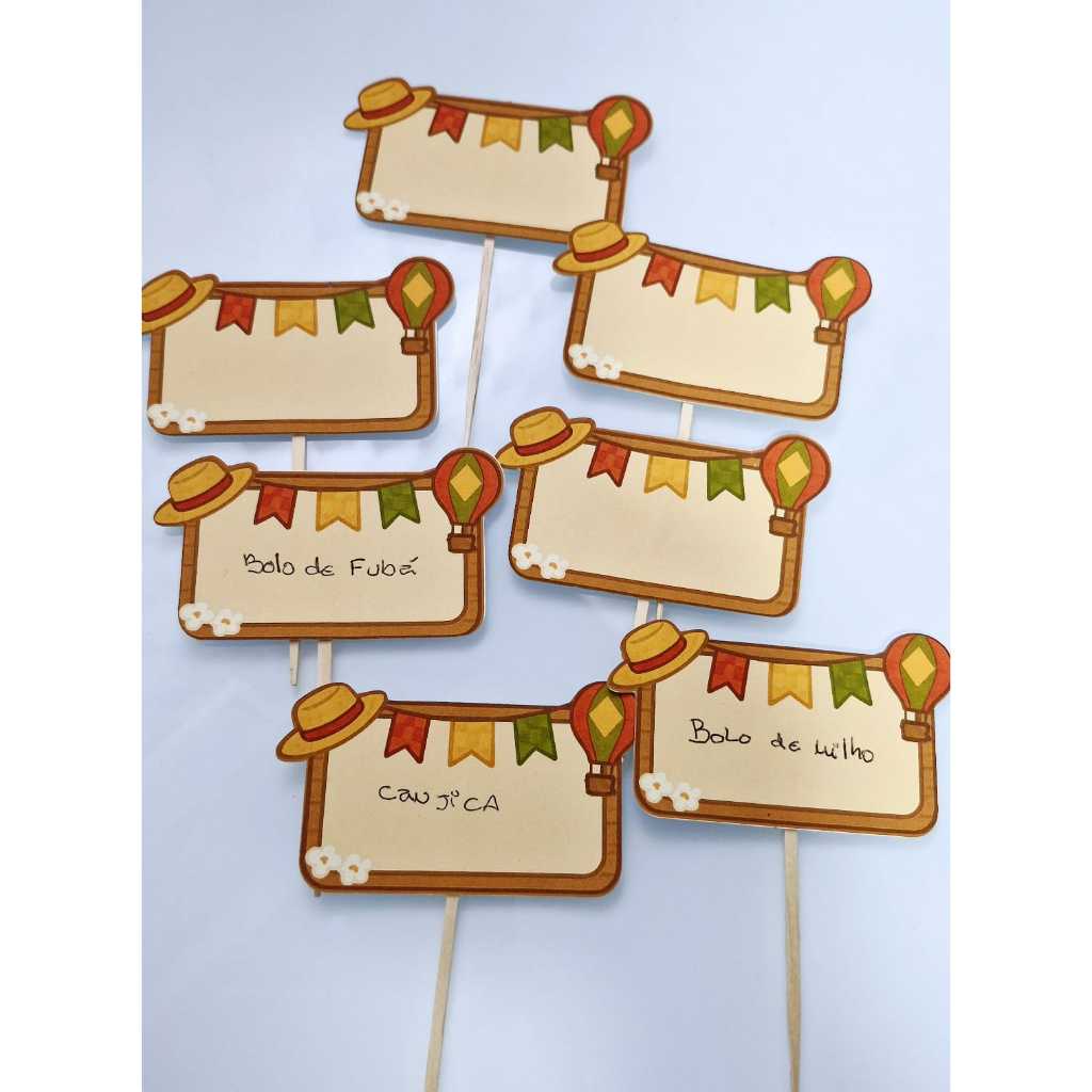 Plaquinhas Arraia: Onde Comprar | BuscaProdutos